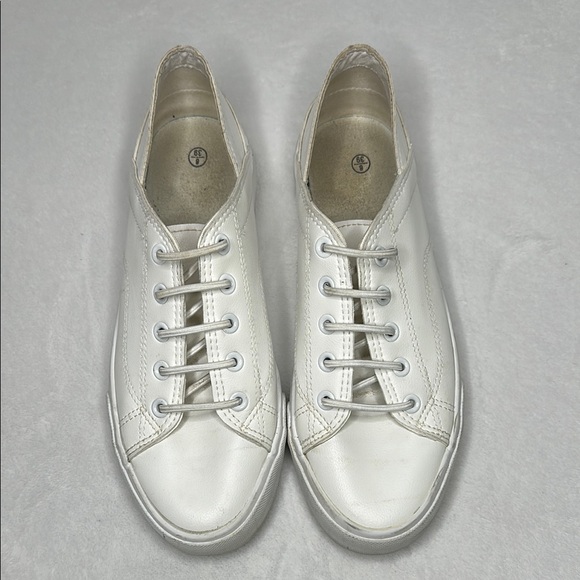 White Leather Sneakers 39 - Picture 1 of 8